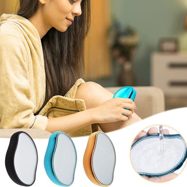 ممحاة سحرية لإزالة الشعر بالكريستال بدون ألم