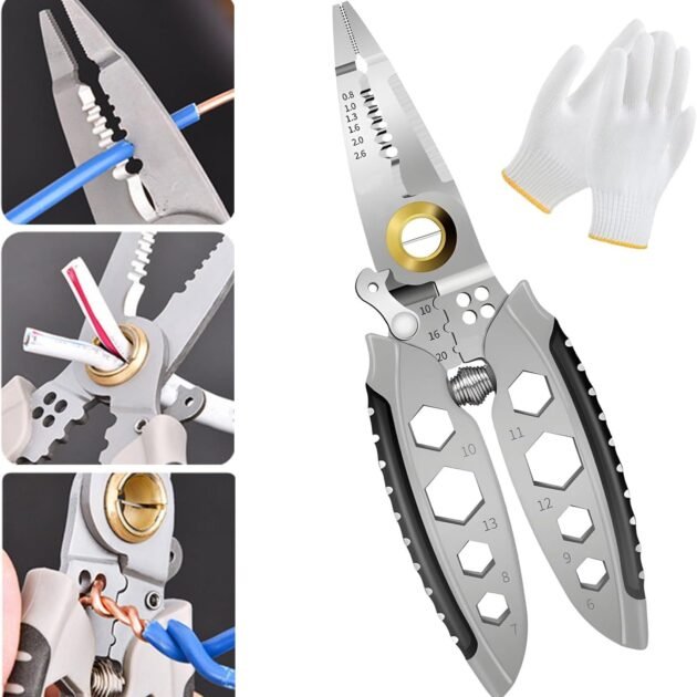 أداة تجريد الأسلاك 7 بوصة