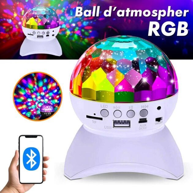 جهاز عرض ديسكو ذكي بتقنية لتزيين غرفة النوم