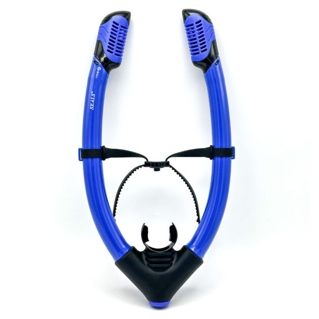 قناع غطس مزدوج مزود بقطعة فم