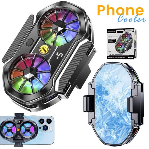 مبرد الهاتف المحمول بمروحتين