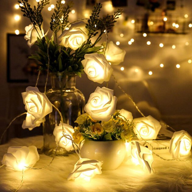 إكليل زهور مكون من 10 قطع بطول مترين