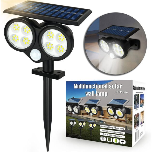 مصباح شمسي خارجي مزود بمستشعر حركة LF1906A
