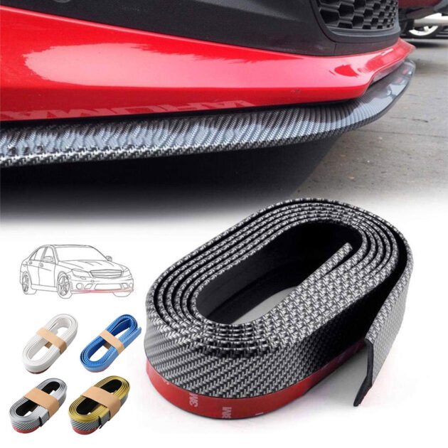 شفرة حماية المصد الأمامي للسيارة من المطاط بطول 2.5