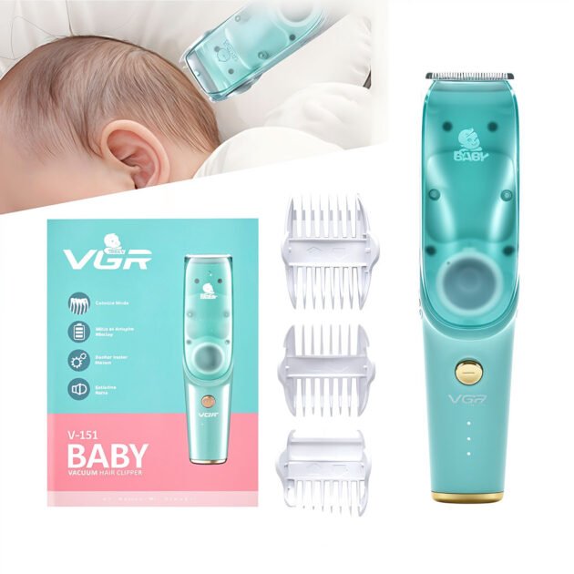 ماكينة حلاقة شعر الأطفال الأوتوماتيكية المزودة بنظام