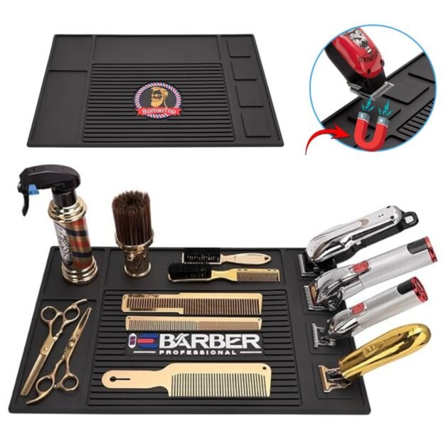 حصيرة تخزين مغناطيسية مرنة وغير قابلة للانزلاق لأدوات