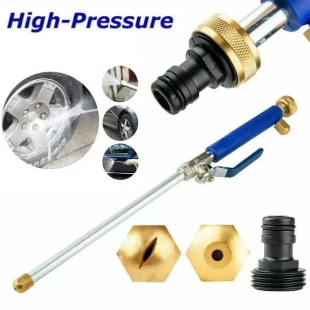 مسدس ماء الضغط مزود بفوهات رش ونفث لغسيل السيارات