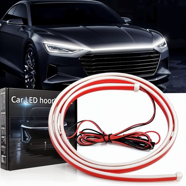 شرائط إضاءة ديناميكية لغطاء محرك السيارة