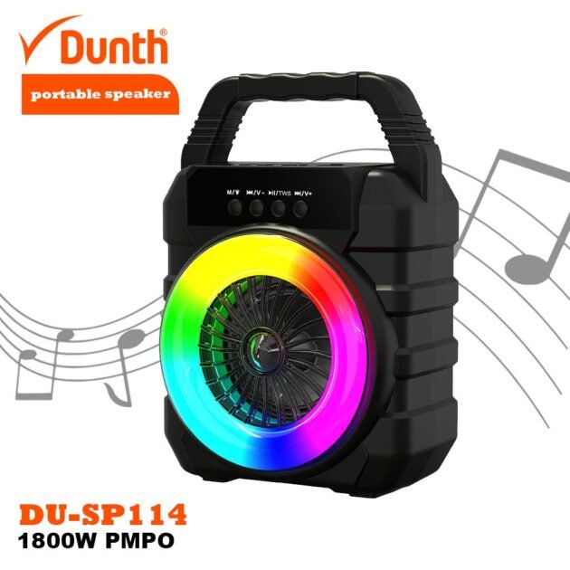 مضخم صوت يعمل بالبطارية بقوة واط مع مقبض