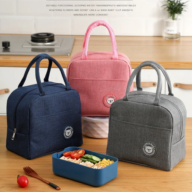 حقيبة غداء بيندا المحمولة المقاومة للماء والمعزولة