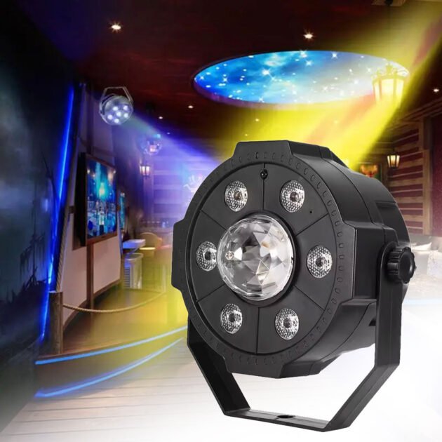 جهاز عرض ضوئي ليزري دوار 6 في 1 بتقنية