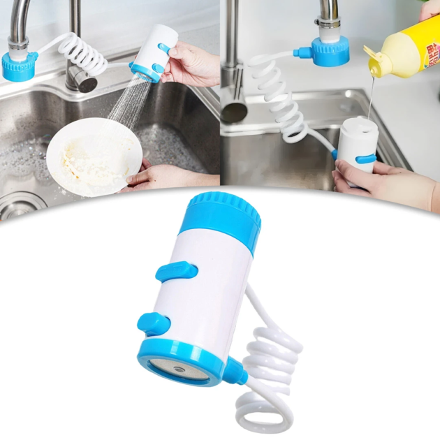 وصلة تمديد صنبور حوض المطبخ قابلة للدوران 360 درجة