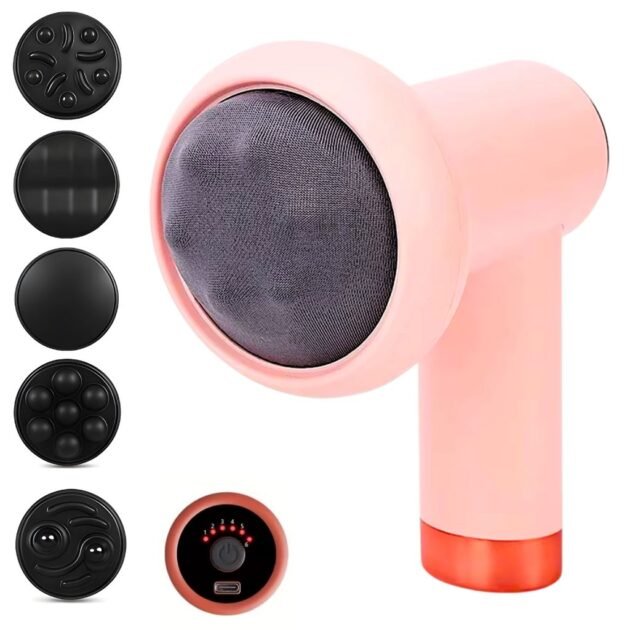 جهاز نحت الجسم لاسلكي مزود بخمسة رؤوس تدليك