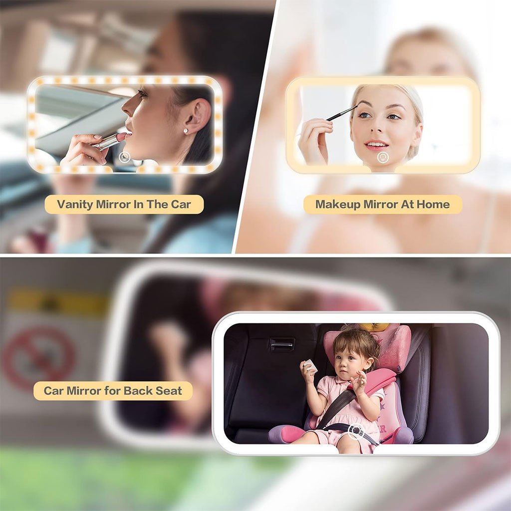 مرآة واقية من الشمس للسيارة بثلاث درجات حرارة لونية - الصورة 6