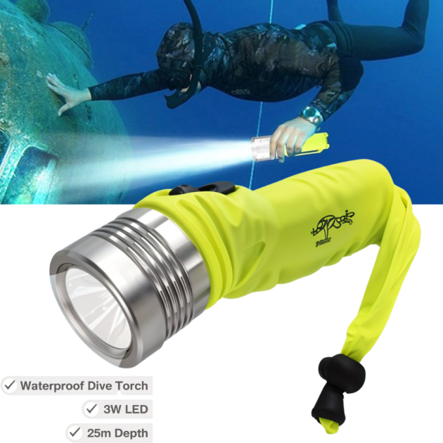 مصباح غوص مقاوم للماء